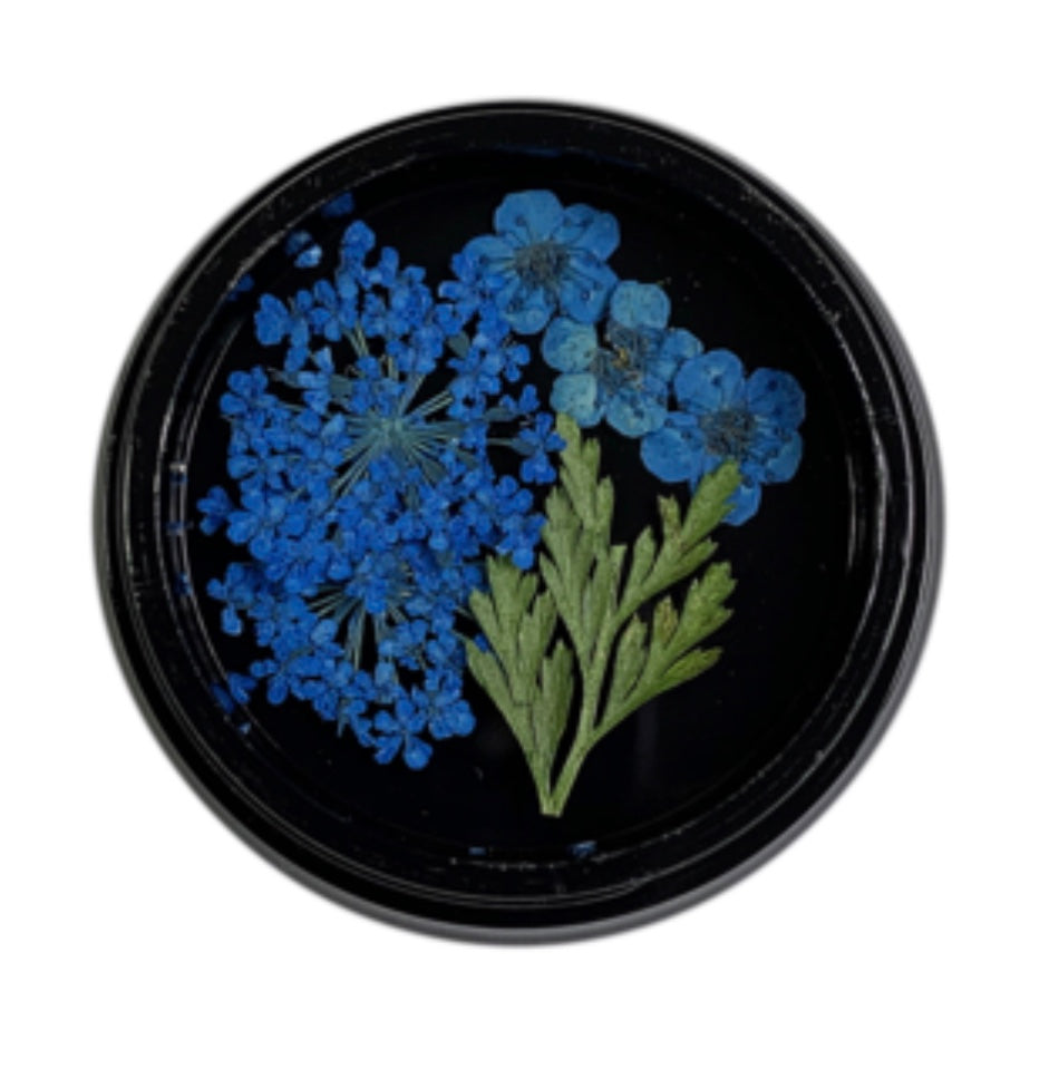 Blue Dried Flowers